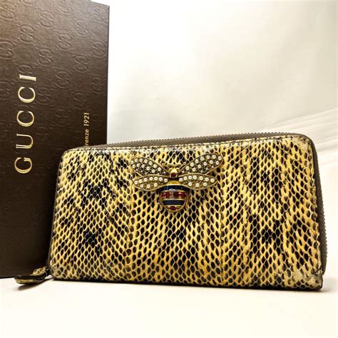 パイソン 長財布 GUCCI(グッチ) 